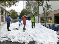 村山興業-十日町の雪の運搬画像